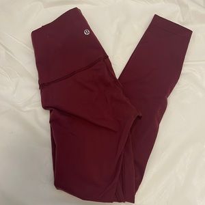 Lululemon Wonder Unders size 4
